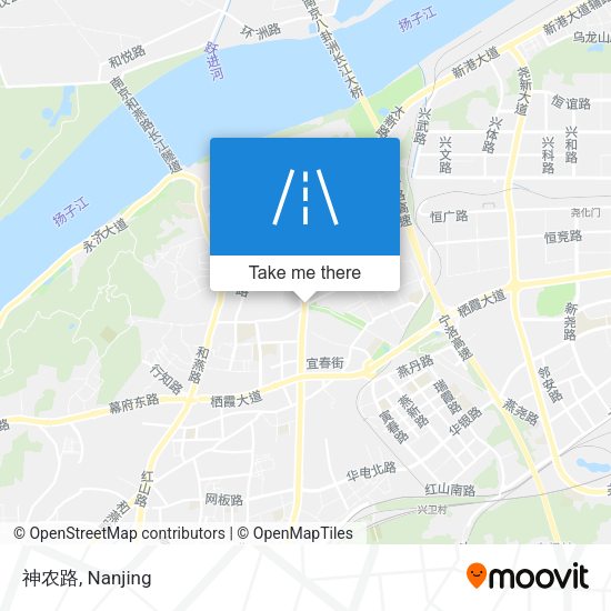 神农路 map