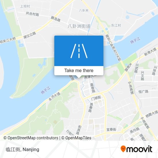 临江街 map