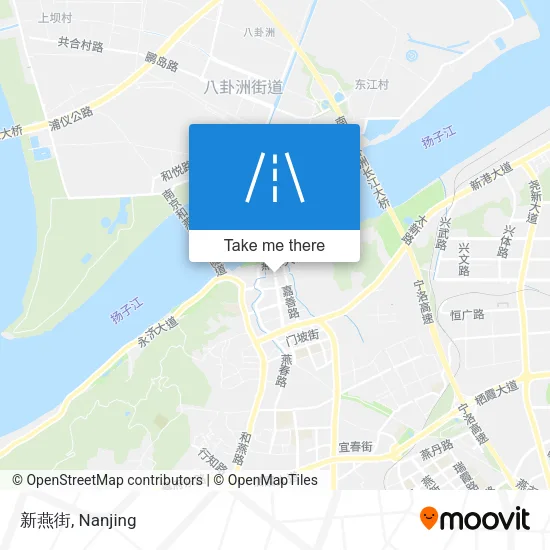 新燕街 map