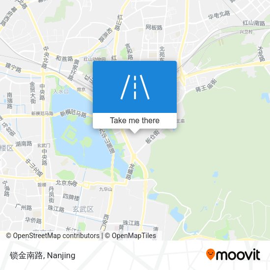 锁金南路 map
