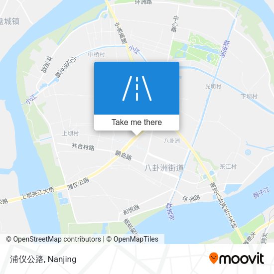 浦仪公路 map