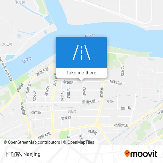 恒谊路 map