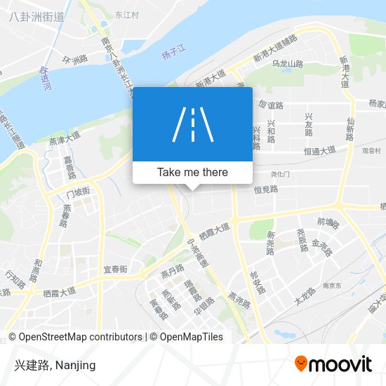 兴建路 map
