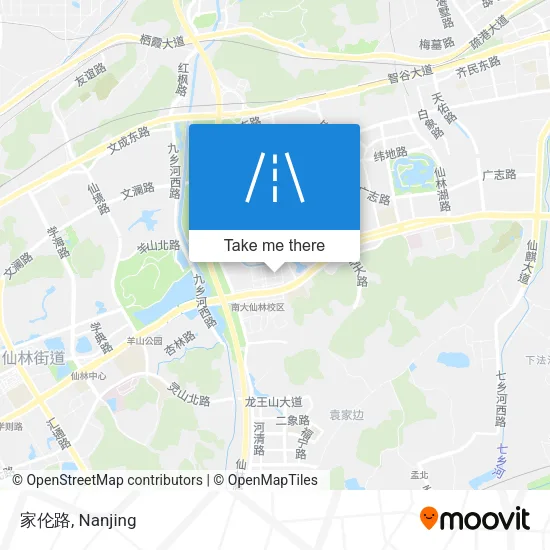 家伦路 map