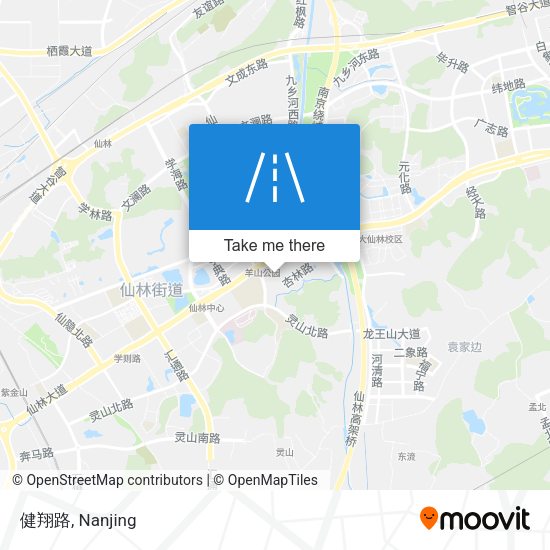 健翔路 map