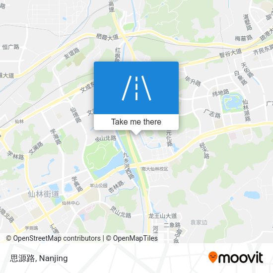 思源路 map