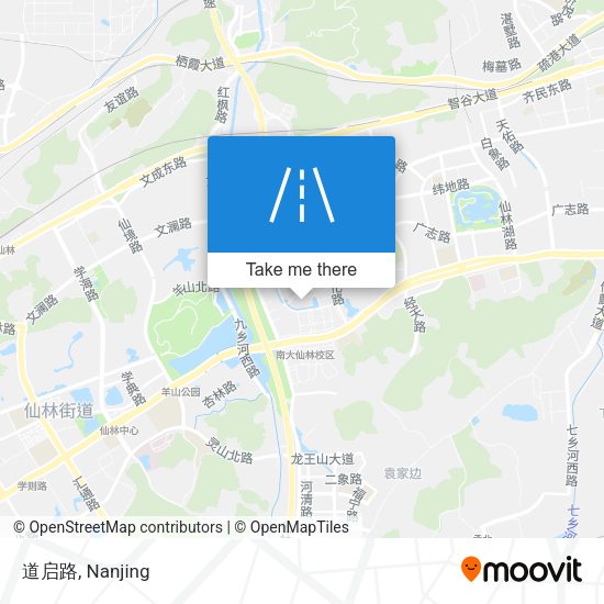 道启路 map