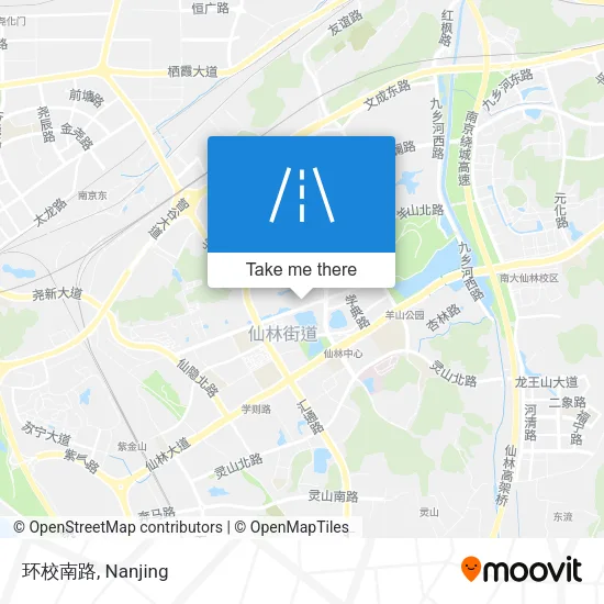 环校南路 map