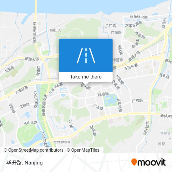 毕升路 map