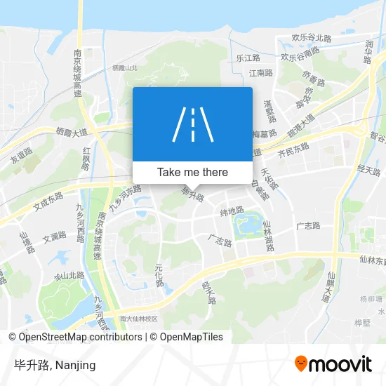 毕升路 map