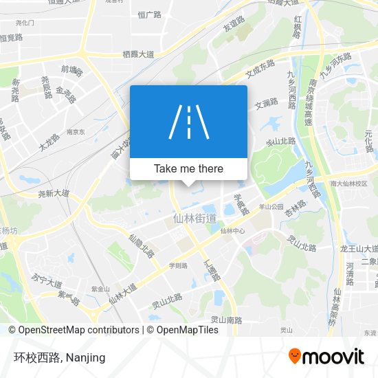 环校西路 map