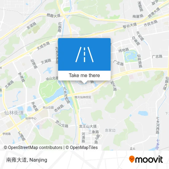 南雍大道 map