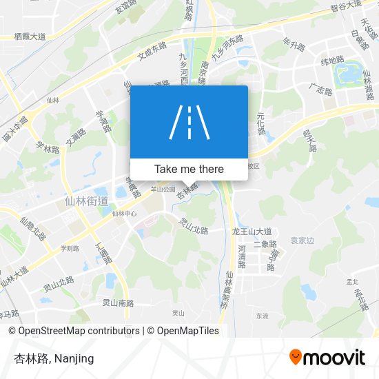 杏林路 map