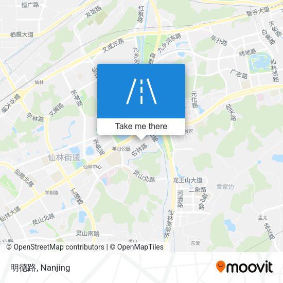 明德路 map