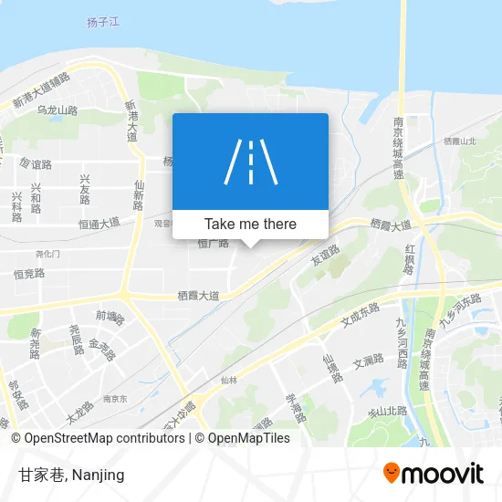 甘家巷 map