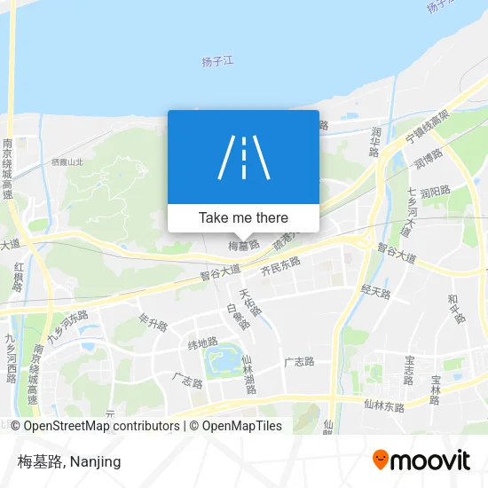 梅墓路 map