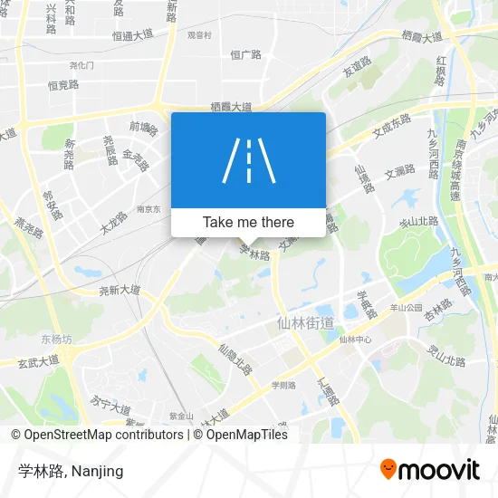 学林路 map