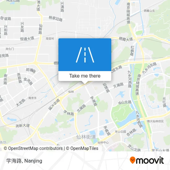 学海路 map