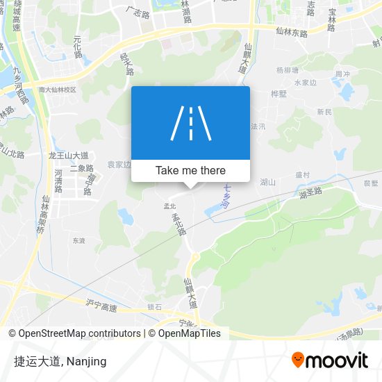 捷运大道 map