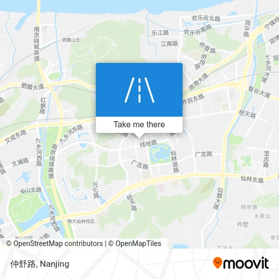 仲舒路 map