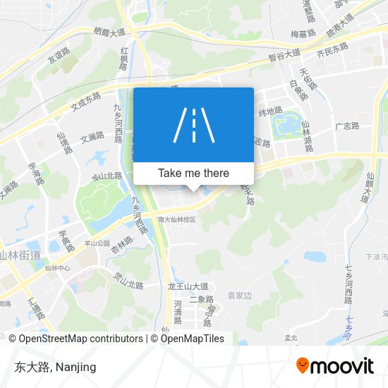 东大路 map