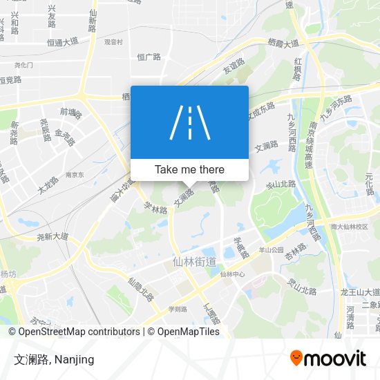 文澜路 map