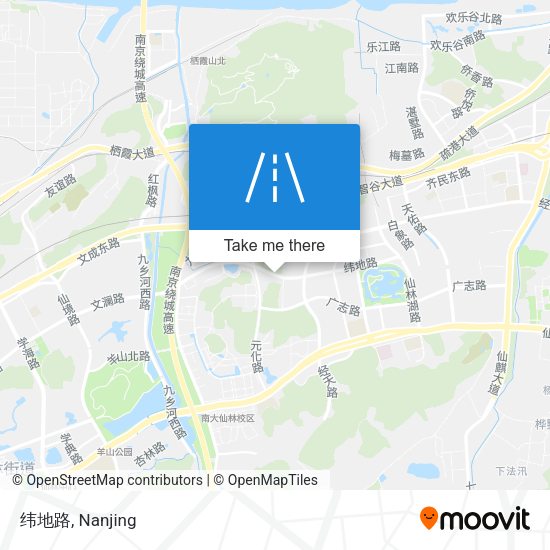 纬地路 map