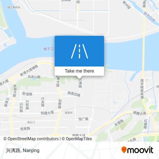 兴漓路 map
