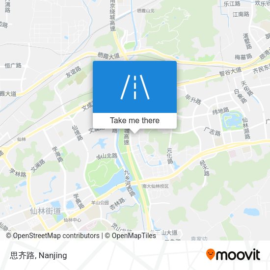 思齐路 map