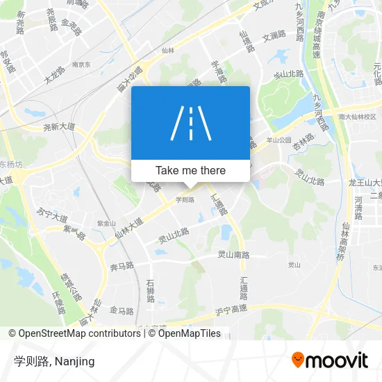 学则路 map