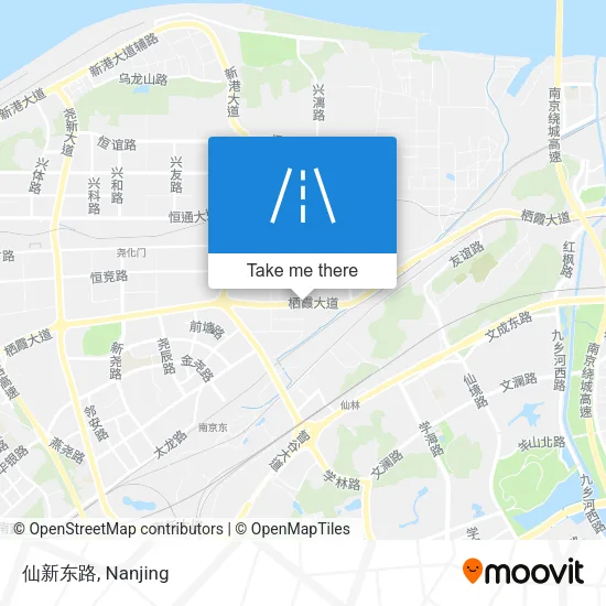 仙新东路 map