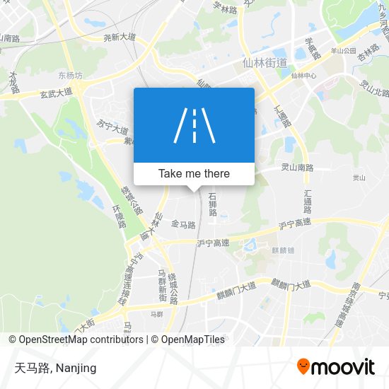 天马路 map