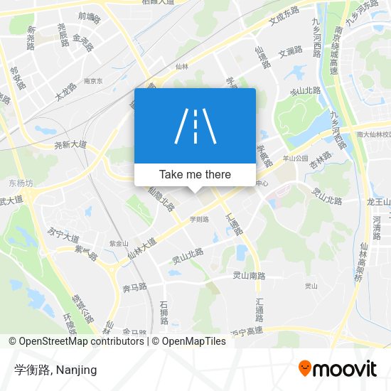 学衡路 map