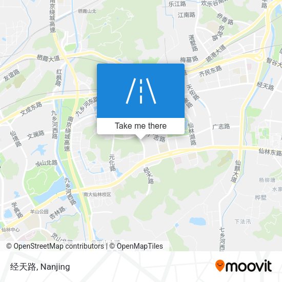 经天路 map