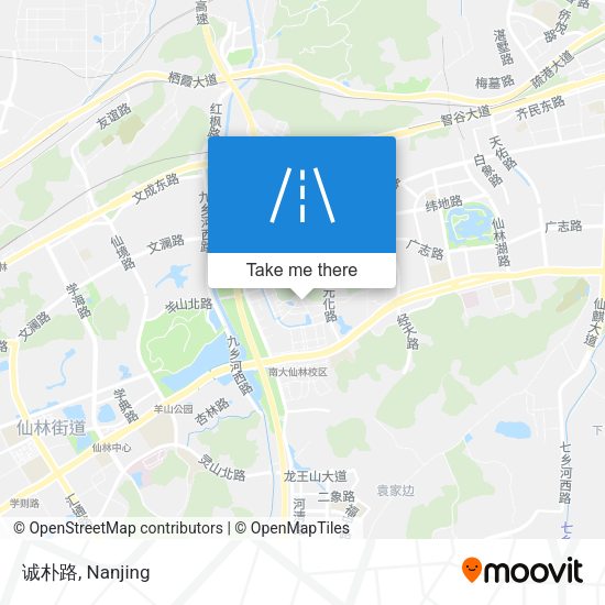 诚朴路 map