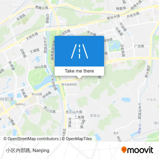 小区内部路 map