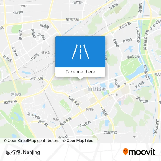 敏行路 map