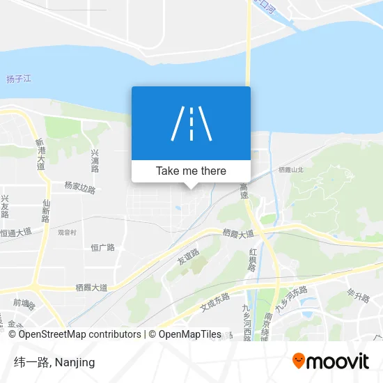 纬一路 map