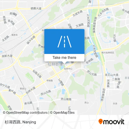 杉湖西路 map