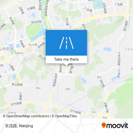 东流路 map