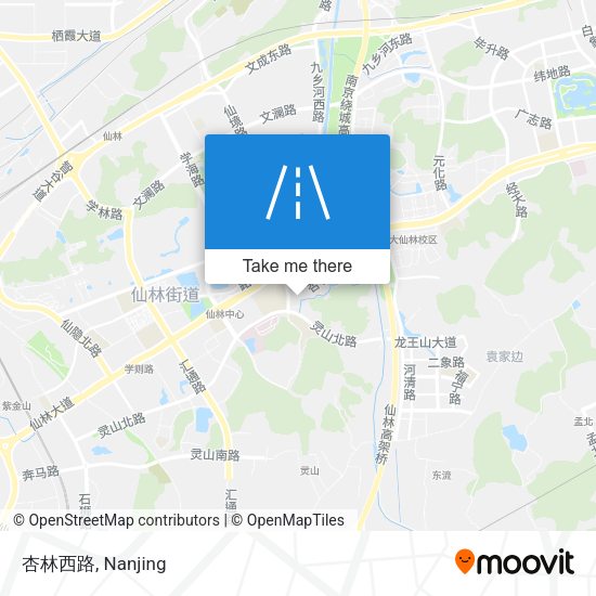 杏林西路 map