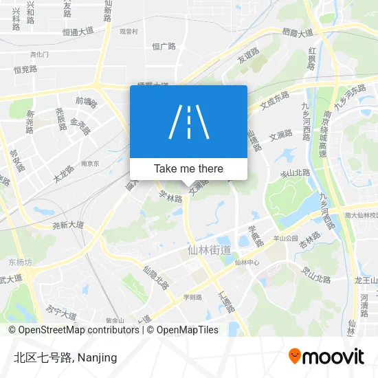 北区七号路 map