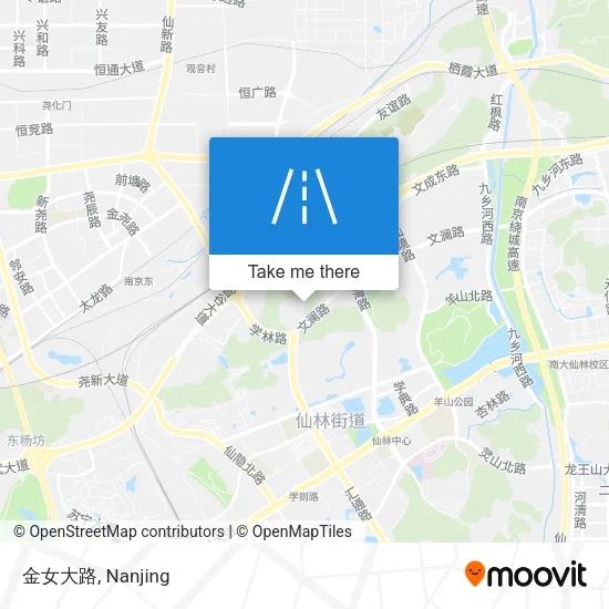 金女大路 map