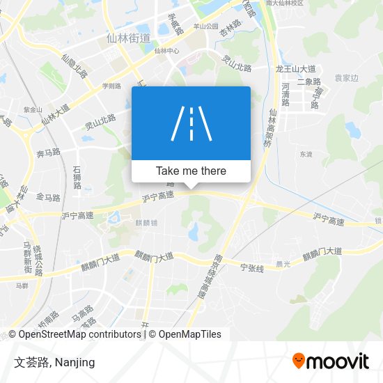 文荟路 map