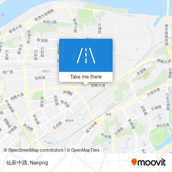 仙新中路 map