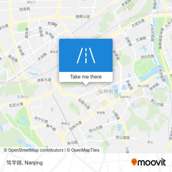 笃学路 map