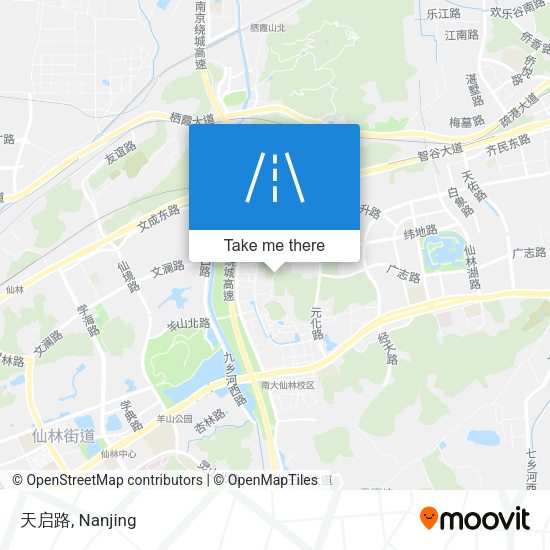 天启路 map