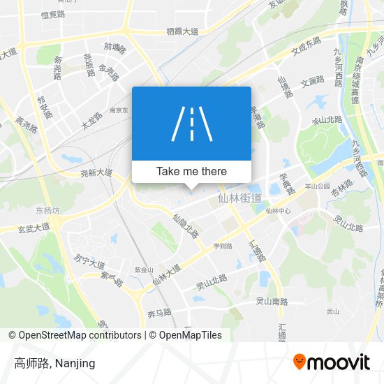 高师路 map