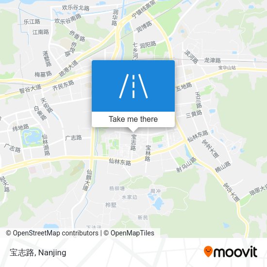 宝志路 map