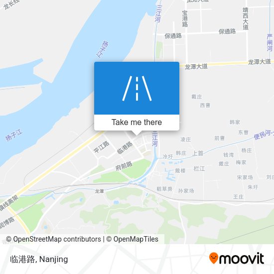 临港路 map